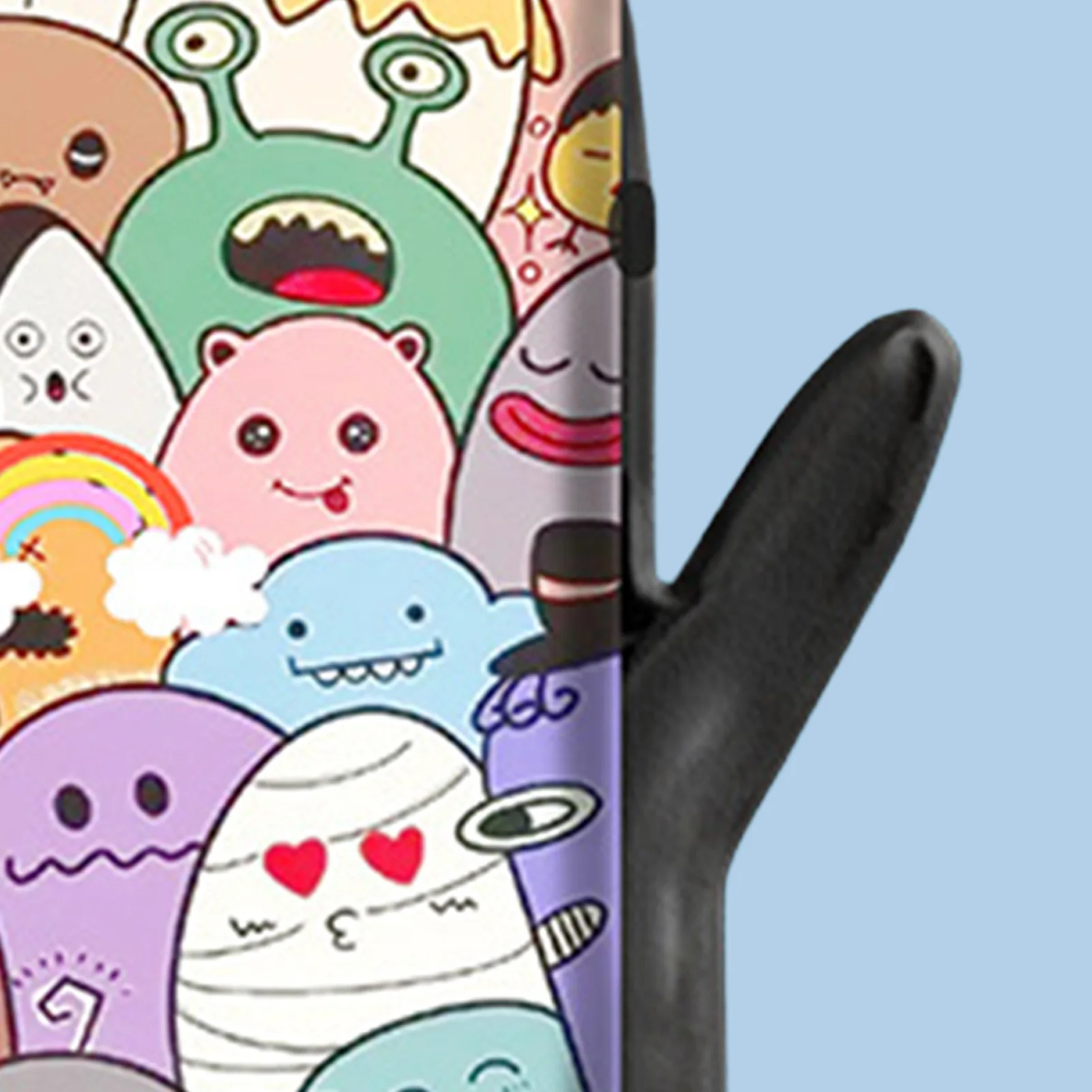 1 Pasang Penutup Stang Sepeda Listrik Musim Dingin Berlapis Bulu Tebal Tahan Air Tahan Angin Universal Penutup Stang Sepeda Motor