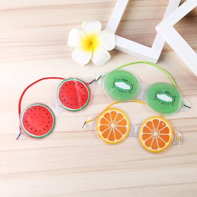 Fruit Ice Eye Mask Sleeping Eye Patches Remove Dark Circles Moisturizing Beauty Eyes Patches Mask Cute Antifaz Para Dormir 안대