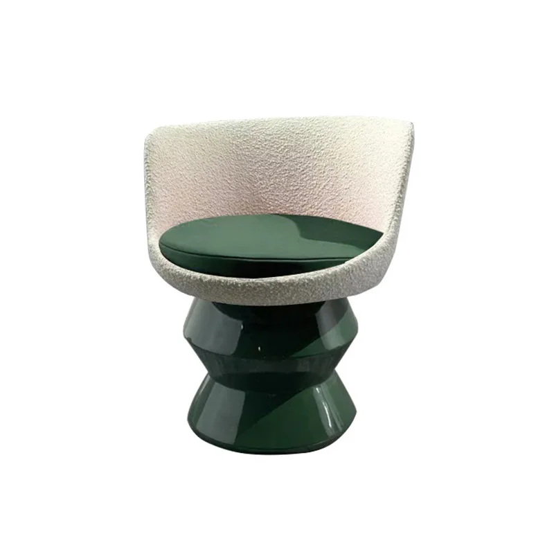 

Italian leisure chair designer single chair living room balcony Internet celebrity rotatable creative negotiation chair