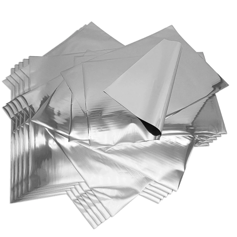 50 folhas papel reativo da folha transferência da folha do toner dourado do papel da folha do toner