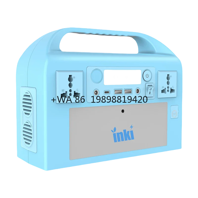 

300W 110V 220V Solar Generator Portable Power Station Big Capacity Power Bank Hybrid Three Phase Inverter Energy Storage Battery
