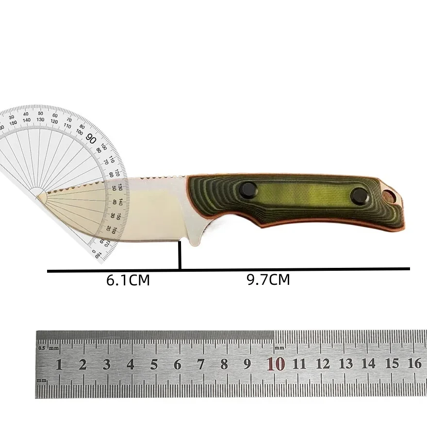 Straight BM 15002/15017 Wilderness Hunting Knife CPM-S30V Blade Wooden/G10 Handle Outdoor Knives Pocket EDC Tools