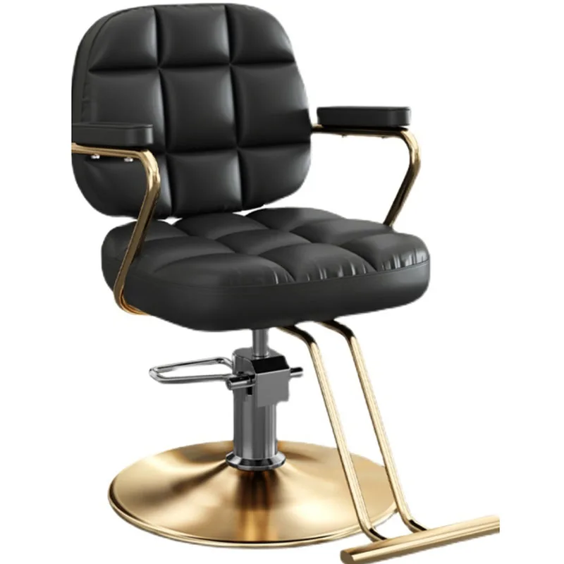 Chair for Hair Cutting Professional Armchair Chaise De Coiffure Barber Shop Salon Rotating Massage Furniture Hairdressers Luxury