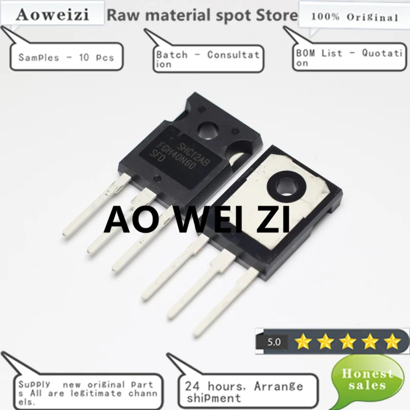 

Aoweizi 10-50-100PCS 100%New Original 40T65QES MBQ40T65QES TO-247 Inverter IGBT tube