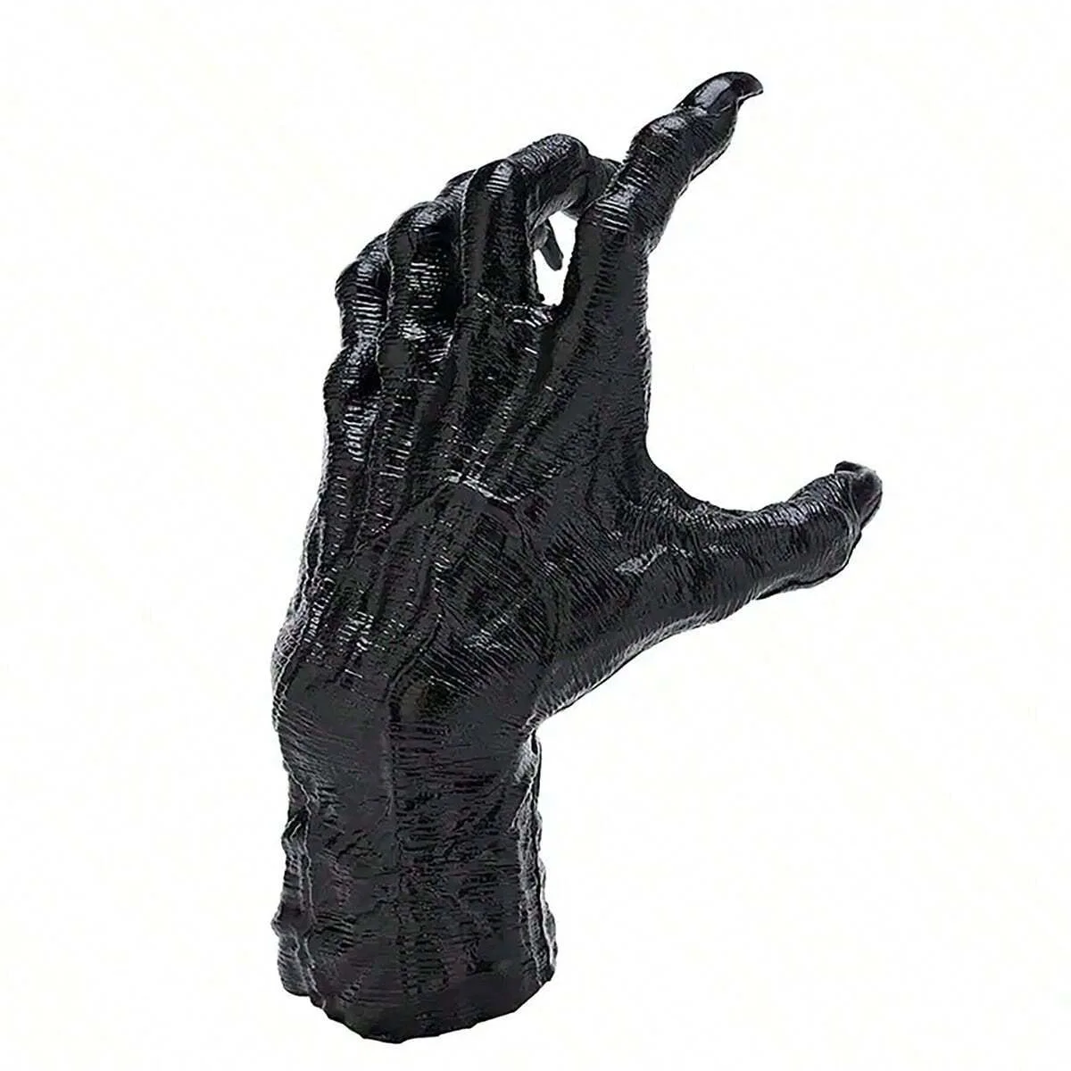 1pc-Resin Demon Claw Hand Witch Arm Holder,  Pendant Halloween Decor Wall Hanging Accessory Craft Supplies for Home Decoration