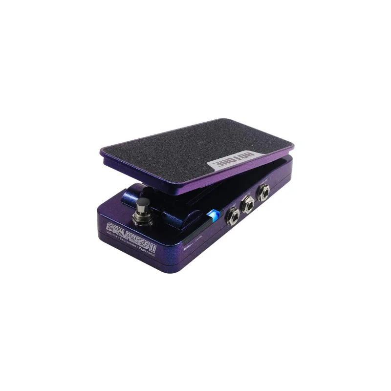 Hotone Pedalboard Soul Press II Wah Pedal: 4-in-1 Active Volume, Passive Expression, Guitar effect pedal