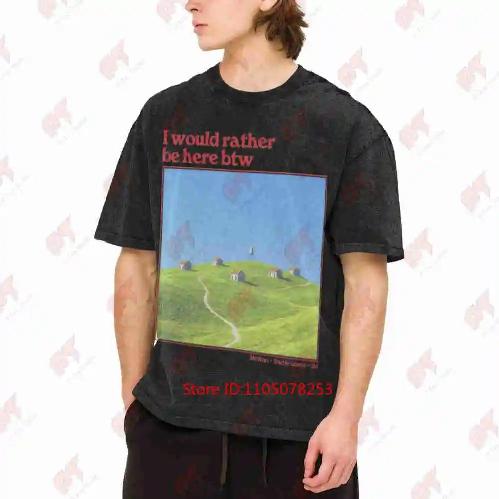 Backrooms Level 94 Liminal Space Vintage Washed Tee Pure Cotton T-Shirt