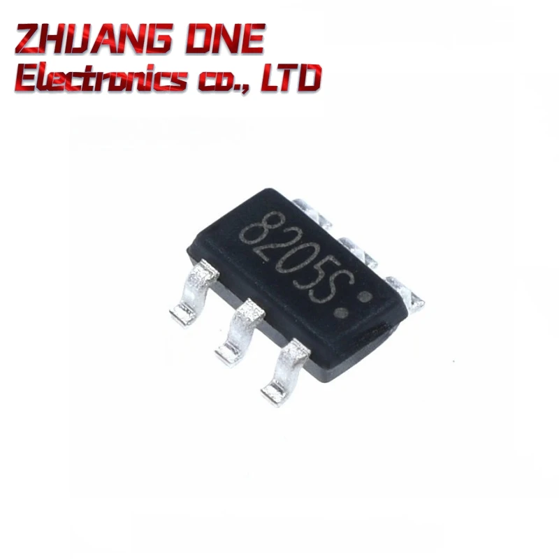 10 шт./лот, новинка Fs8205s 8205 SOT23-6, защита литиевой батареи IC Fs8205, может быть непосредственно сфотографирован