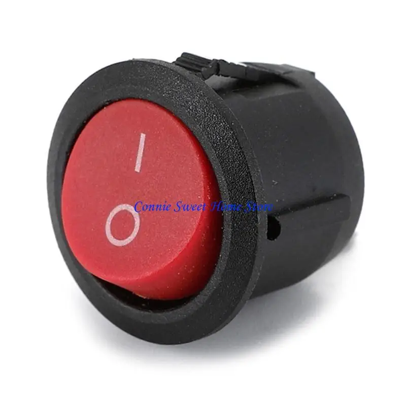 

LXAF 5 шт. автомобильные кулисные тумблеры 250 В 6 А 125 В 10 А круглые кулисные переключатели 2-контактный