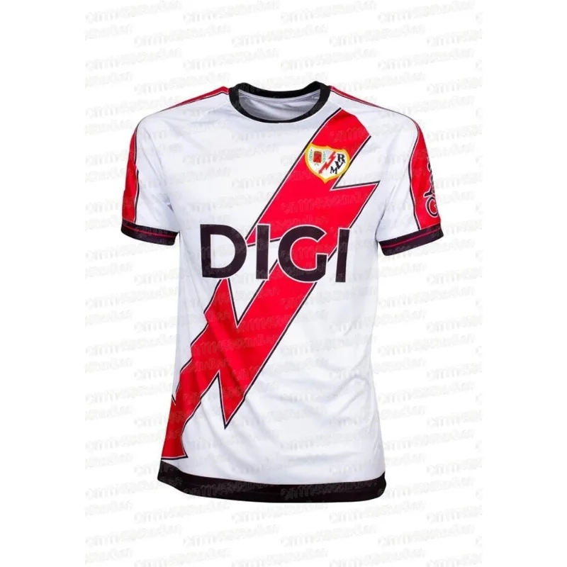 2026 Madrid Vallecano Fußballtrikot Familienstil Sommer-Sport 3D-Druck T-Shirt Atmungsaktiv Schnelltrocknend Familienkleidung – Detail 6