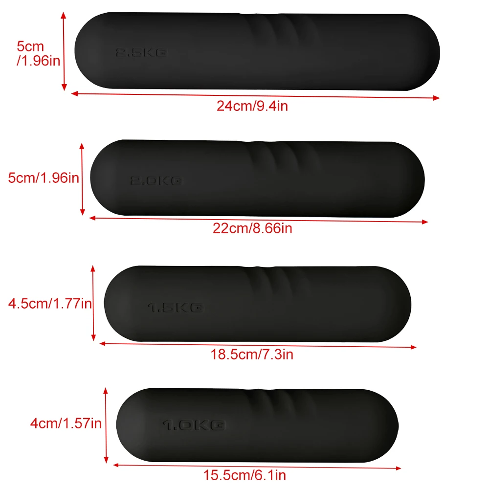 1Pcs Dumbbell Hand Weight Bars,1/1.5/2/2.5kg Dumbbells for Walking,Workout,Pilates,Strength Training, Gym,Running,Yoga, Dance - view 6