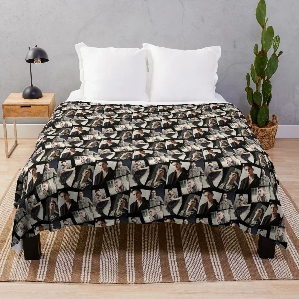 

Hero Fiennes Tiffin Collage Throw Blanket Thin Soft Blanket for Summer Night Sleeping