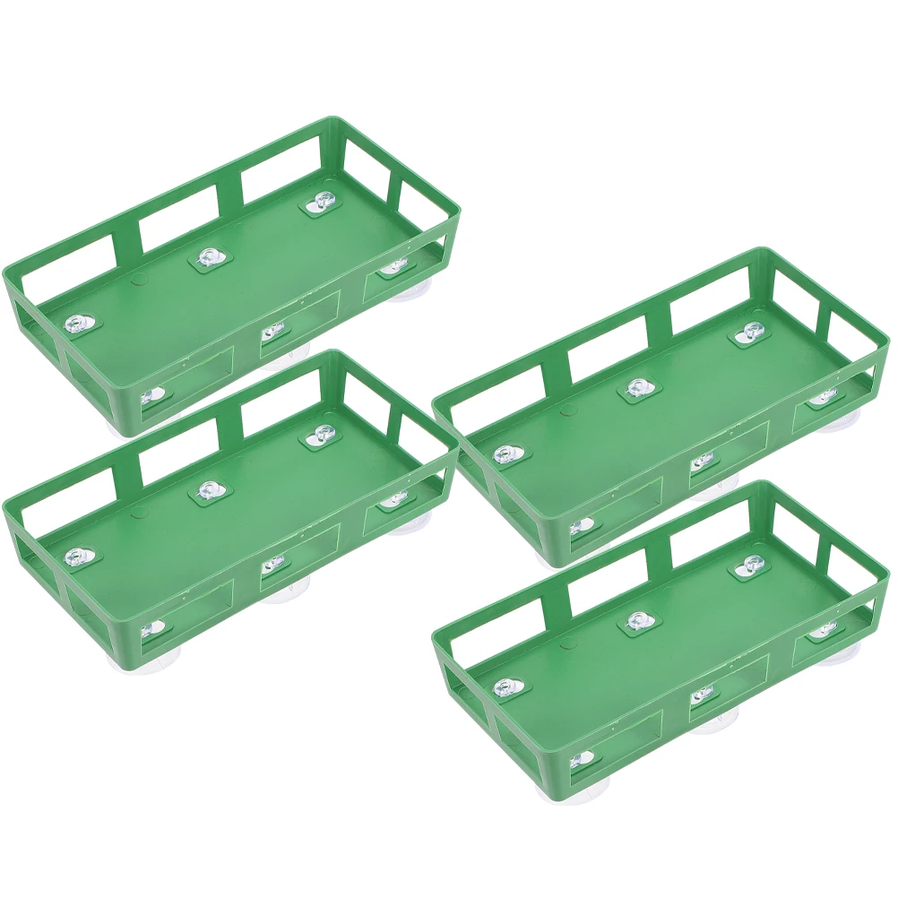 

4Pcs Wedding Car Suction Cup Tray Flower Brick Holder Plastic DIY Decor Floral Foam Centerpiece Rack Bouquet Arrangement Base