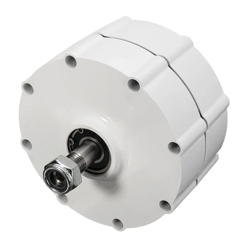 5000 واط مولد كهربائي PMG لتوربينات الرياح 2KW 3KW 5KW 12 فولت 24 فولت 48 فولت 300 دورة في الدقيقة المغناطيسي دينامو المياه المائية المولد الطاقة الحرة