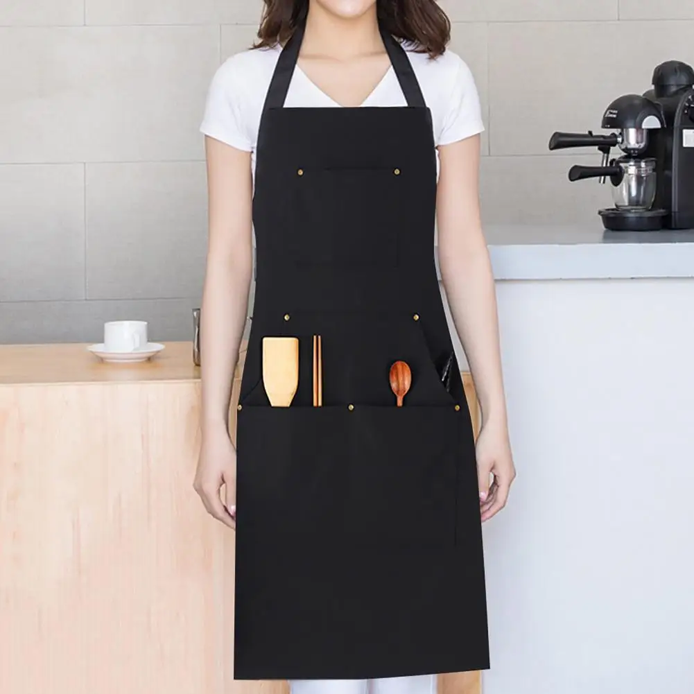 1pcs Apron Waterproof Canvas Apron Woodworking Horticulturist Heavy Industry Machinery Apron Baking Kitchen Household Good