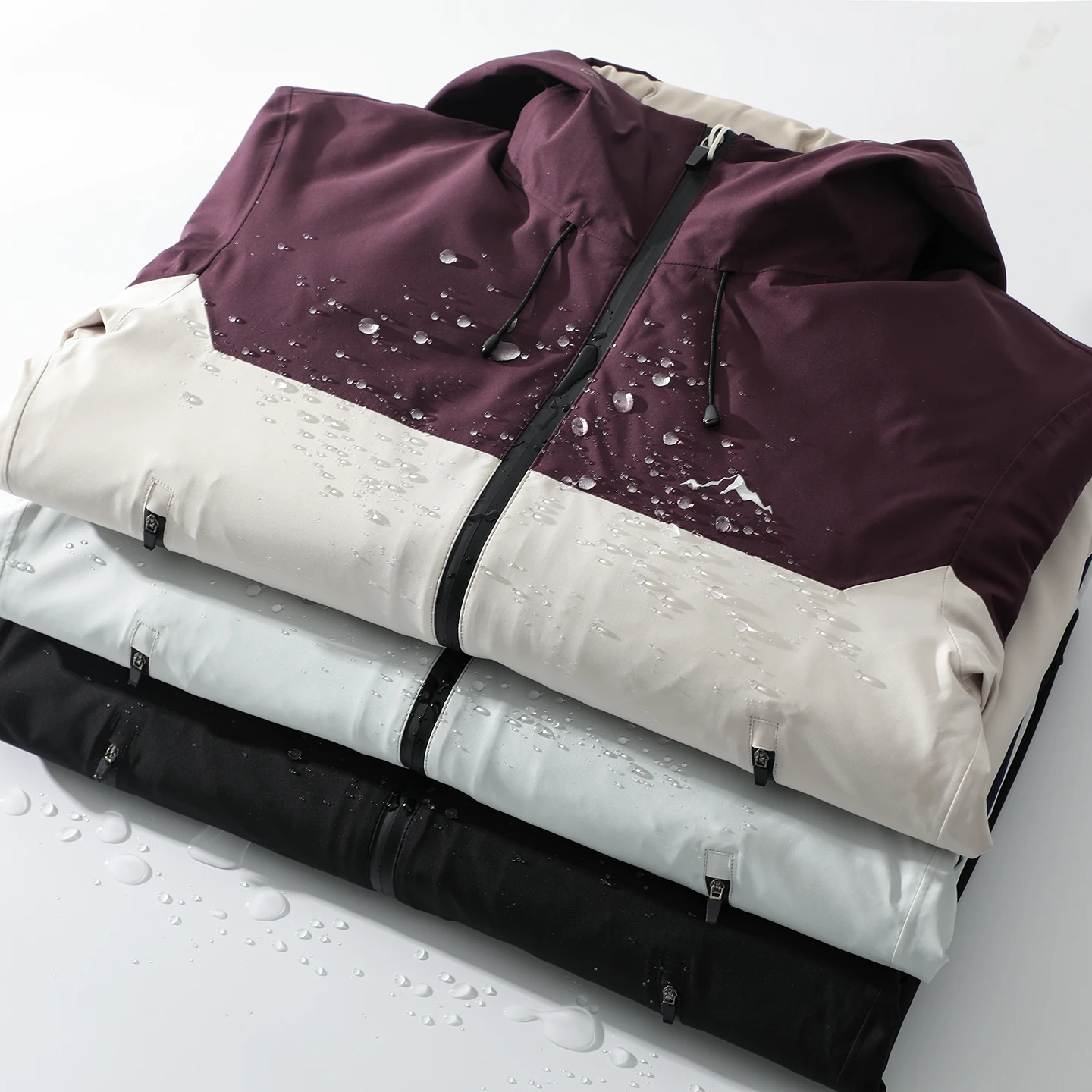 

New National Stand Men's down Jaet High Loosen Goose down Outdoor Windproof Waterproof Warm Detachable Inner