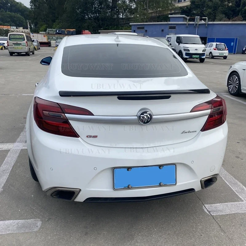 For Buick Regal GS Opel Insignia 2009-2015 Car Styling ABS Plastic Unpainted Color Rear Trunk Wing Boot Lip Roof Spoiler