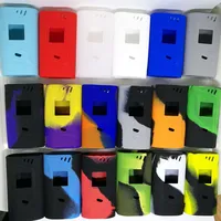 1pcs random Top Quality SMOK Alien 220w Box Mod Silicone Case Smok Alien kit 220 Electronic Cigarette Vape Mod Skin Cover