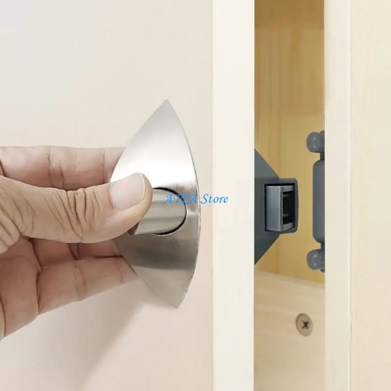 

U13C Button Lock Boat Cabinet Lock Handle Lock Cupboard Hardware Push Catch