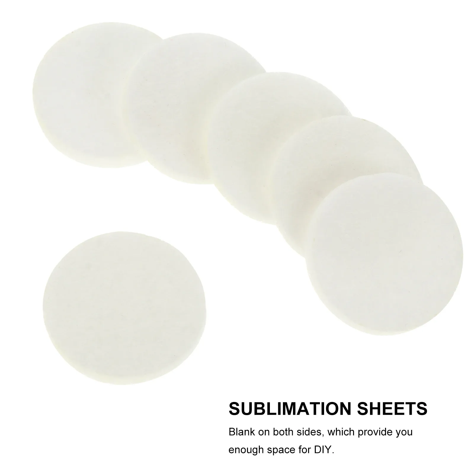 50Pcs Aromatherapy Air Freshener Sheets Sublimation Blank Double Sided DIY Car Room Bedroom Closet Natural Safe Premium Air