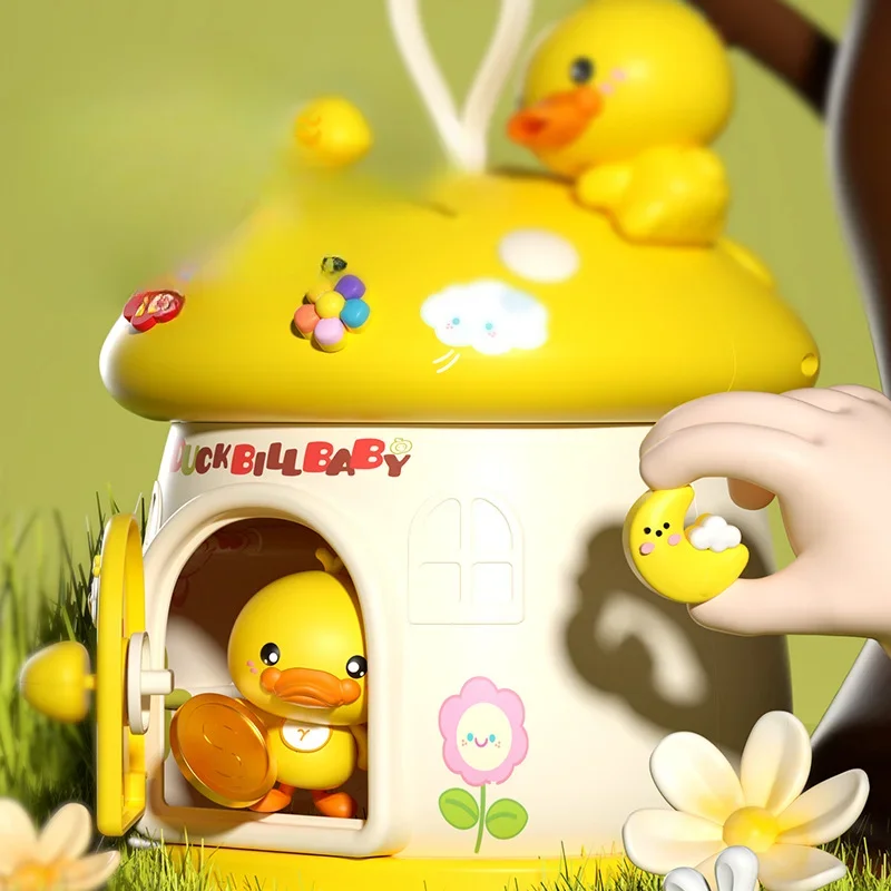 Form Sparschwein Kinder Niedlichen Cartoon Pilz 3D Aufkleber für Kreative DIY Spielzeug Schlüssel Schutz Geschenke für Kinder