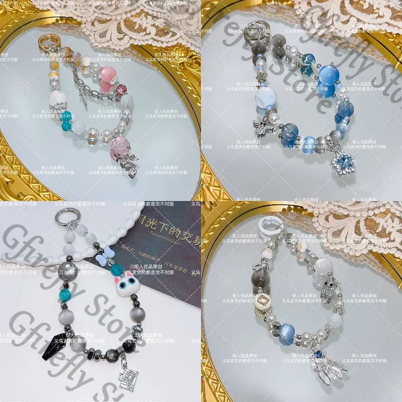

Cell Phone Chain Identity Ⅴ Seer Bag Pendant Anime Embalmer Hanging Drop Colleagues Strap Cosplay Joseph Desaulniers Gift