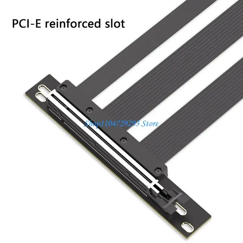 

Y2gd Прямой угол PCIe5.0 Сказнатель с помощью кабеля кабеля для сети и захвата карты