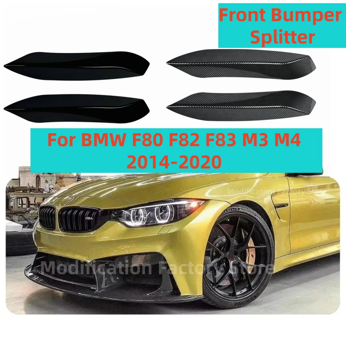 �y�Z�[�����zBMW F80 F82 F83 M3 M4 2014-2020�p �y�A �J�[�t�����g�o���p�[���b�v�X�v���b�^�[�J�i�[�h�X�|�C���[ �t�H�O�����v�A�C�u���E�t���[���J�o�[�O���� ?