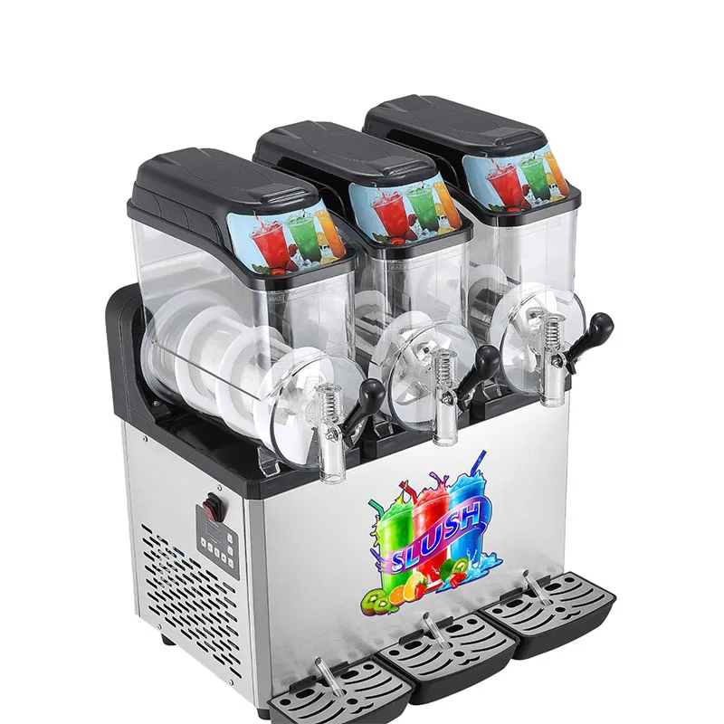 Commercial  Slushy Machine New High Productivity Snow Melting Spreader for Ice Cream Mango Flavored Beverages