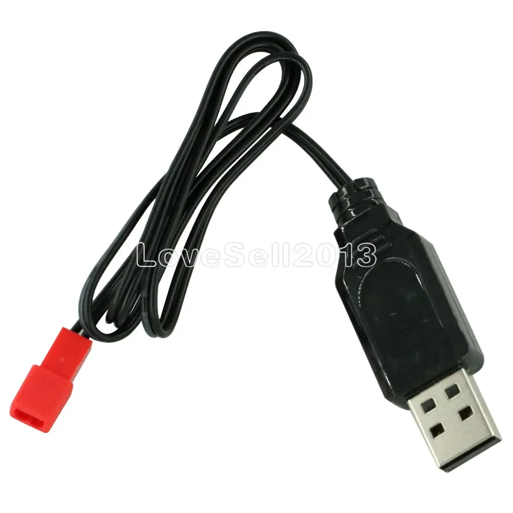 1PCS 3.7V 500mA Output 1S Lipo Lithium Battery USB Cable Charger Red JST Female Head Board Module