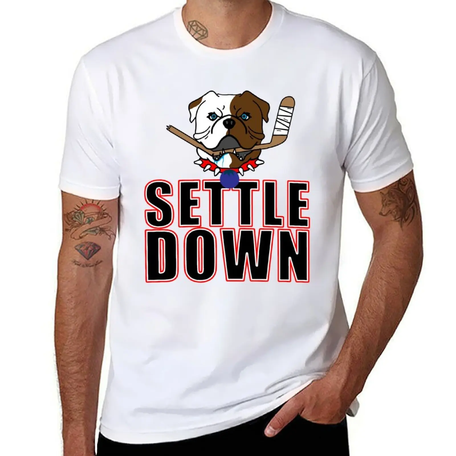 

Shoresy - Settle Down T-Shirt man t shirts high quality luxury brand t shirt personalised T-Shirt
