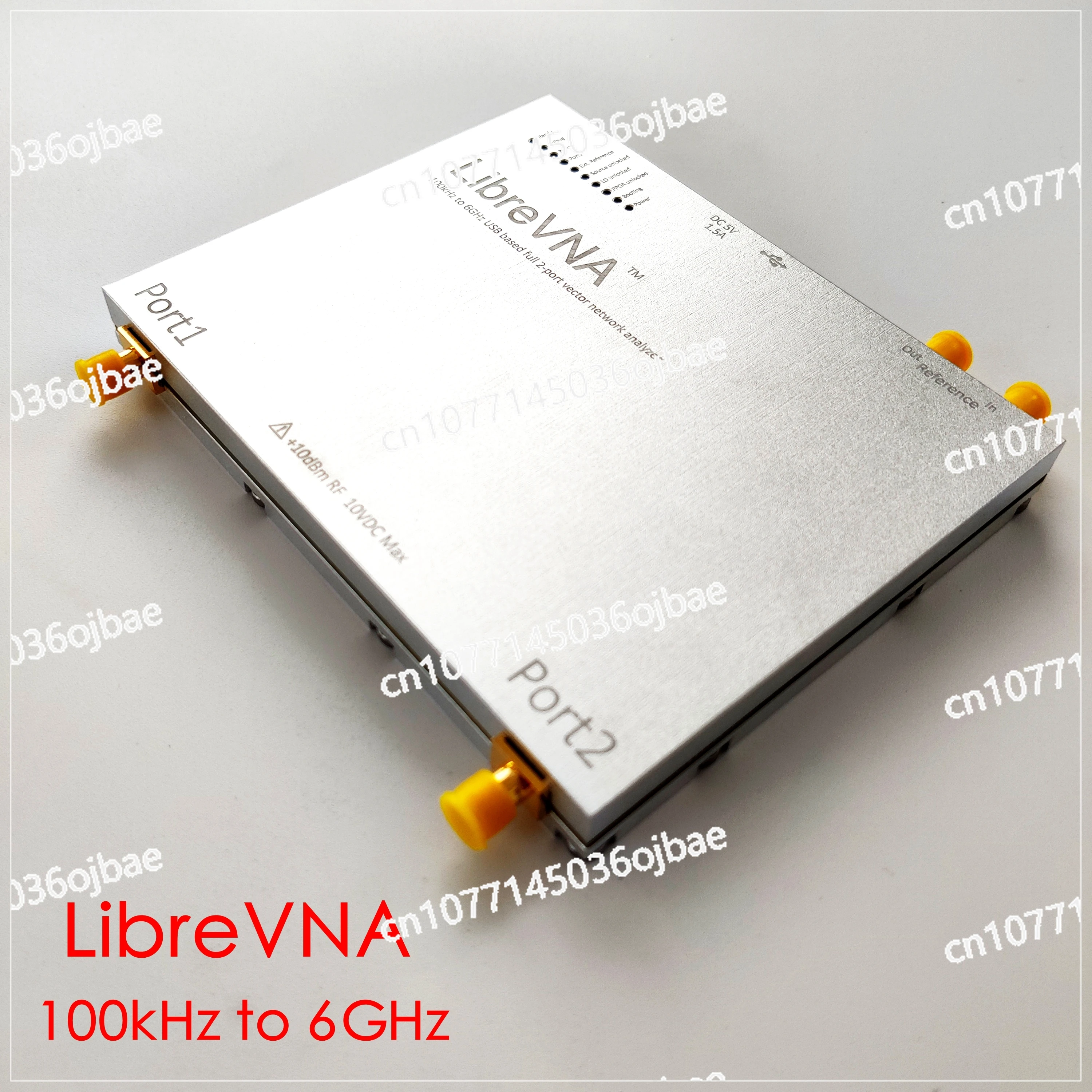 

LibreVNA 100kHz - 6GHz USB Based Full 2-port Vector Network Analyzer