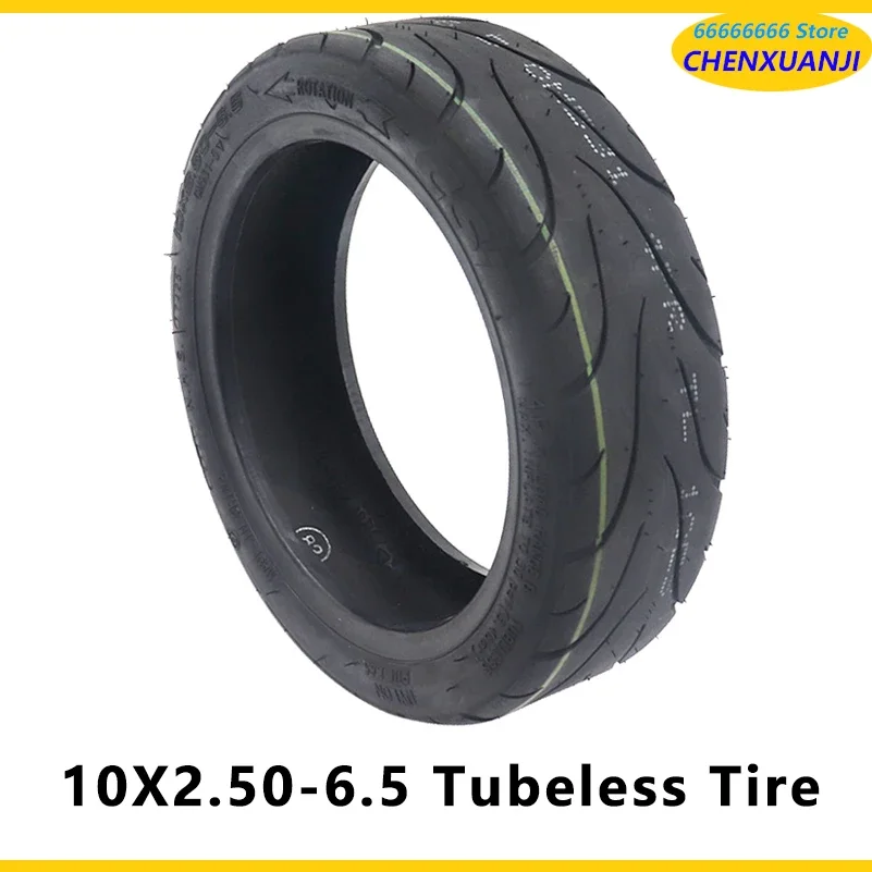 CST10X2.50-6.5 10x2 50 Tubeless-Reifen 10 Zoll Reifen kompatibel mit 60/70-6,5 hohe Qualität für Ninebot MAX G30 Elektroroller