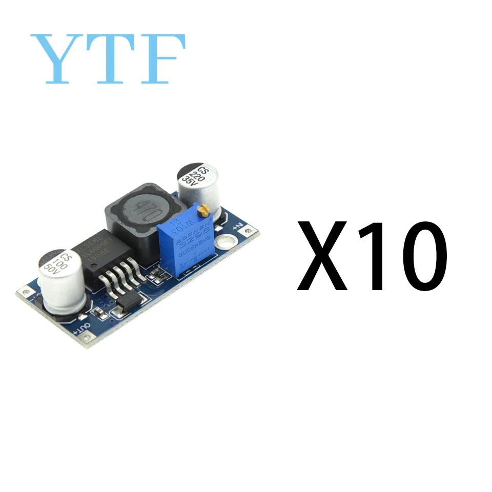 10pcs XL6009 XL6019 DC-DC Booster Module Power Supply Output Adjustable Super LM2577 Step-Up