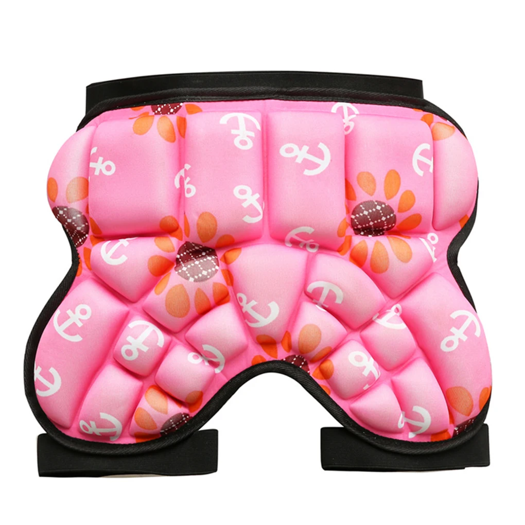 Portable Kids Butt Hip Protection Adjustable Butt Pad Shockproof Fall-proof Cushion Protective Pads Ski Skate Snowboard