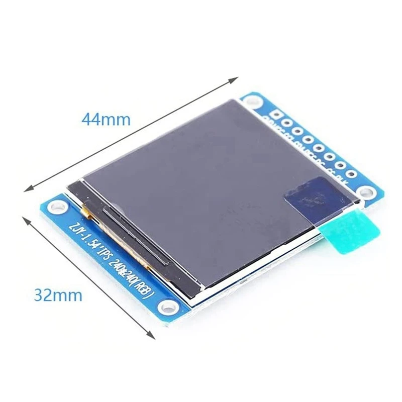 2Pcs 1.54 Inch 240X240 Resolution IPS HD LCD Monitor 1.54 Inch SPI ST7789 LCD Monitor