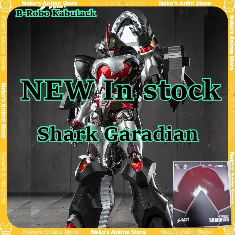 【En Stock】 Flash Point modèle b-robo Kabutack Shark Garadian édition en alliage Super Transformable figurine Anime modèle bureau