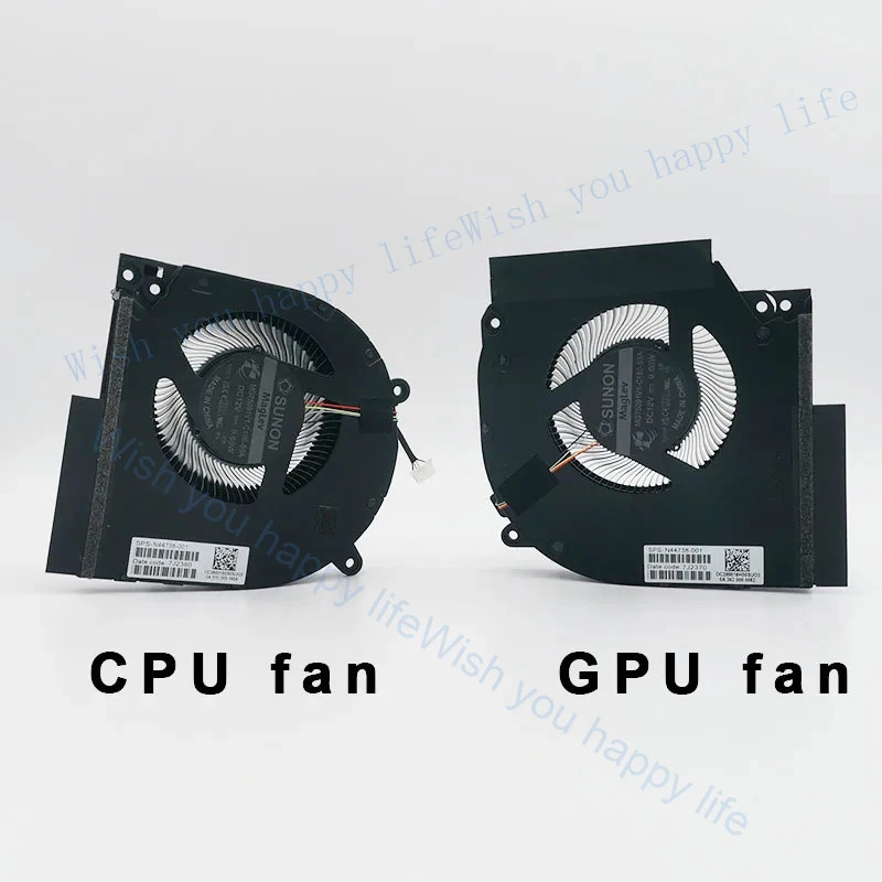 

Вентилятор для ноутбука (процессор/графика) для HP VICTUS 9 16-R 16-r0118TX TPN-C169 N44738-001 12В