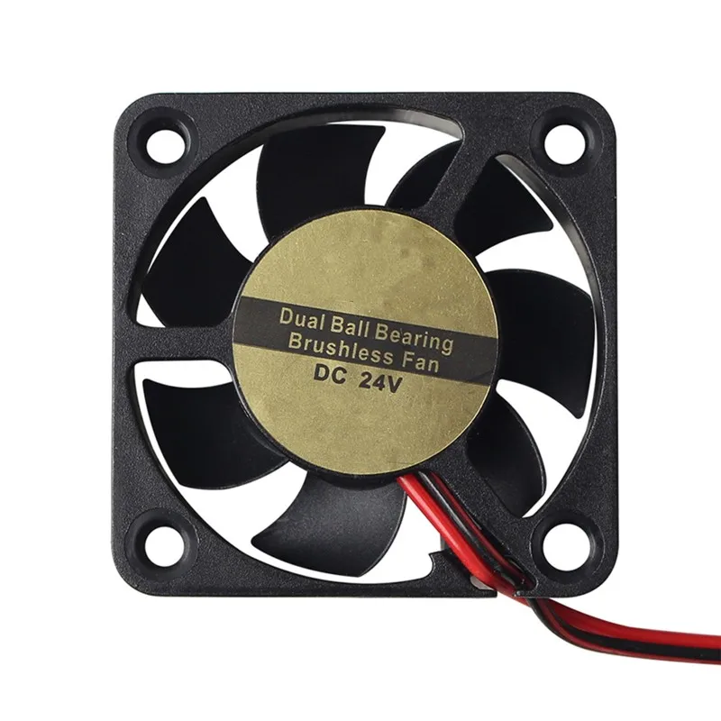 

2PCS Plastic Cooling Fan For SV08 4010 3D Printer Motherboard Dual Ball Bearing Brushless Fan