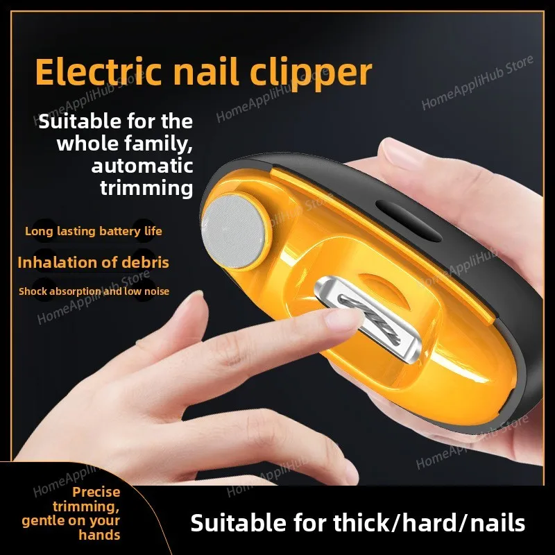 2-in-1 Electric nail Clippers - Automatic Nail Cutter, Multi-Functional Nails Polisher and Grinder for Kids home use