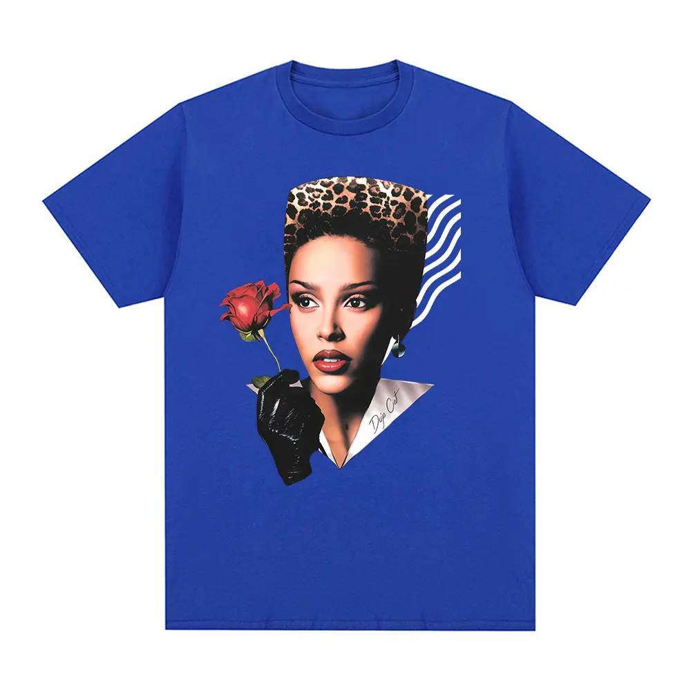 Doja Cat VIE Glamour Merch T Shirt Fan Gifts Men's Clothing Harajuku Fashion T-shirts Casual Cotton Cozy Oversized Streetwear