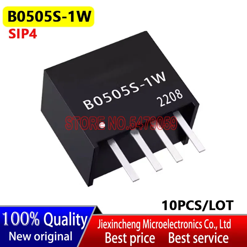 10PCS B0505S-1W B0505S SIP4  DC-DC Power Module