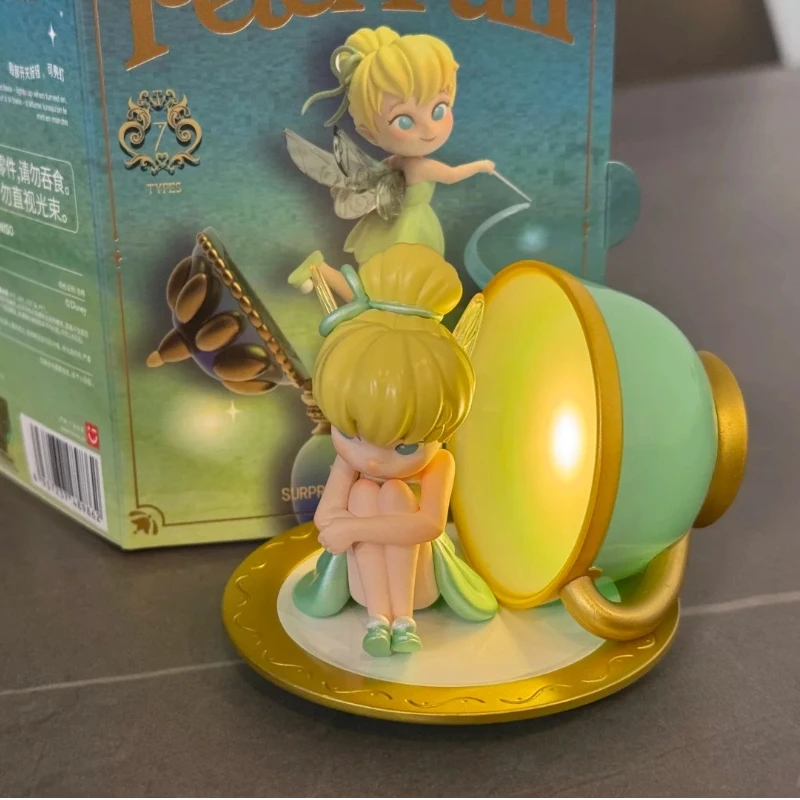 الأصلي بيتر بان فقدت الكنز سلسلة صندوق أعمى أنيمي الشكل بيتر بان أنيمي الشكل صندوق غامض مكتب الديكور صندوق دمى هدايا