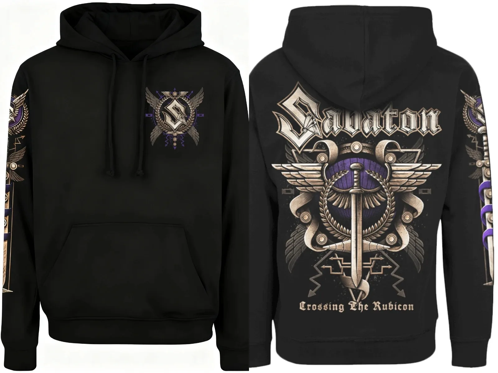 Швейцарская рок-музыкальная группа Fallon, новые толстовки с графическим рисунком Sabaton, классический принт, винтажная уличная модная толстовка с капюшоном, уличная Y2k Overszied