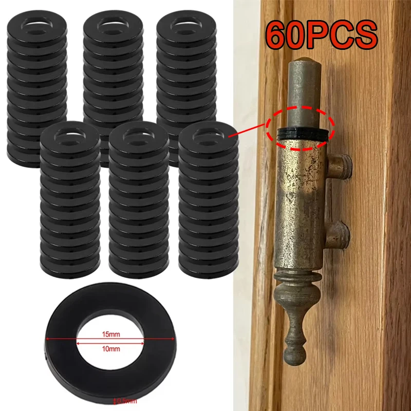 Fittings Hinge Rings Parts Plastic Replacement Suitable For Interior Doors Washer High Hardness Wear Resistant