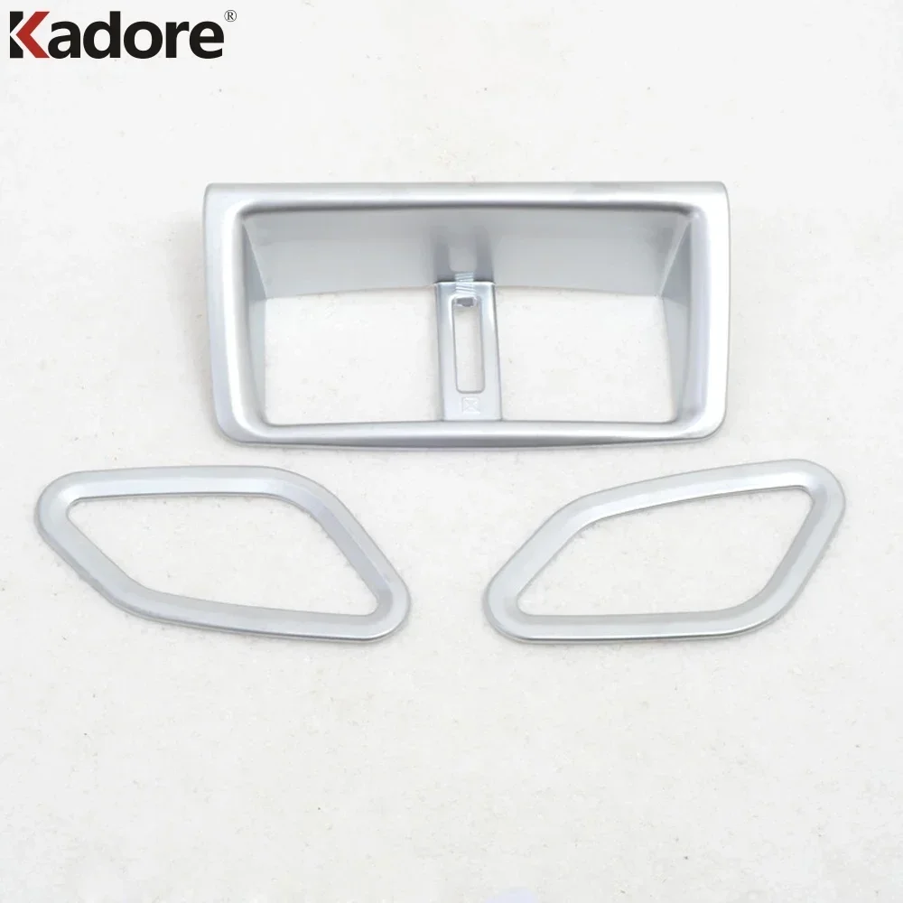 Voor Nissan Murano 2015 2016 2017 2018 Interieur Achterbank Air Vent Outlet Cover Trim Frame Decoratie Auto Sticker Accessoires