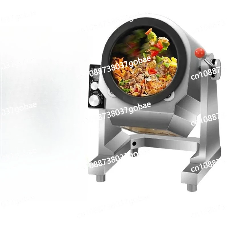 

Commercial automatic intelligent cooking machine roller fried rice noodles large capacity