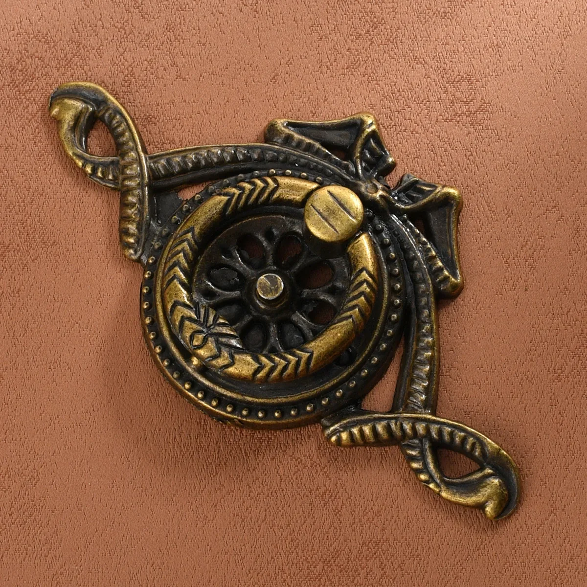 B-409 pattern single hole drawer handle home alloy cabinet European antique wardrobe simple Handle