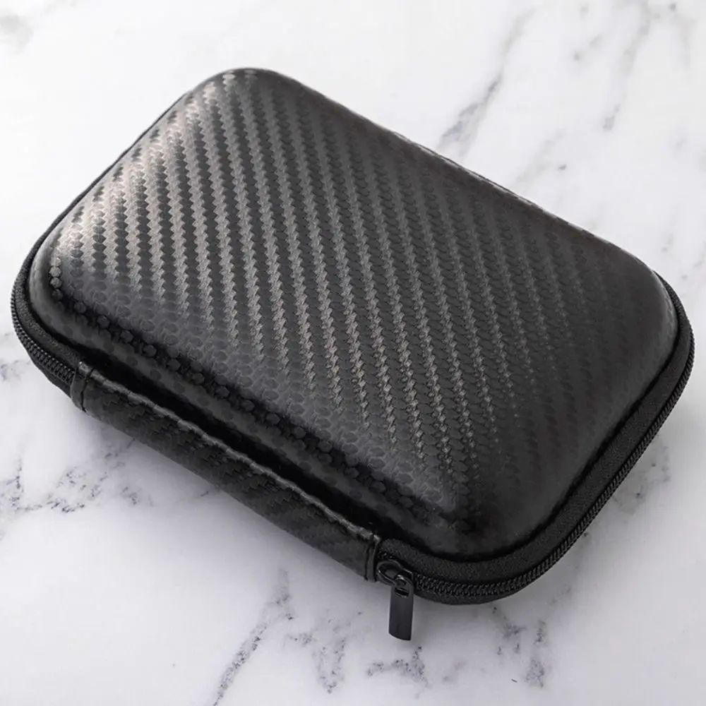 Simple EVA Earphone Bag Shockproof Wear-resistant Digital Accessories Storage Box Universal Durable Data Cable Organizer