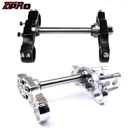 22mm Handlebar Triple Clamp Risers Holder Fit 45/48mm Upside Ddown Front Forks 125cc 140cc 150cc 160cc Dirt Pit Bike